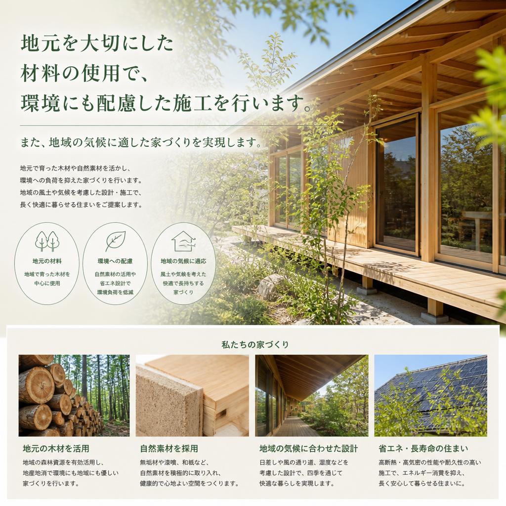 5. 地域に根ざした施工へのこだわり